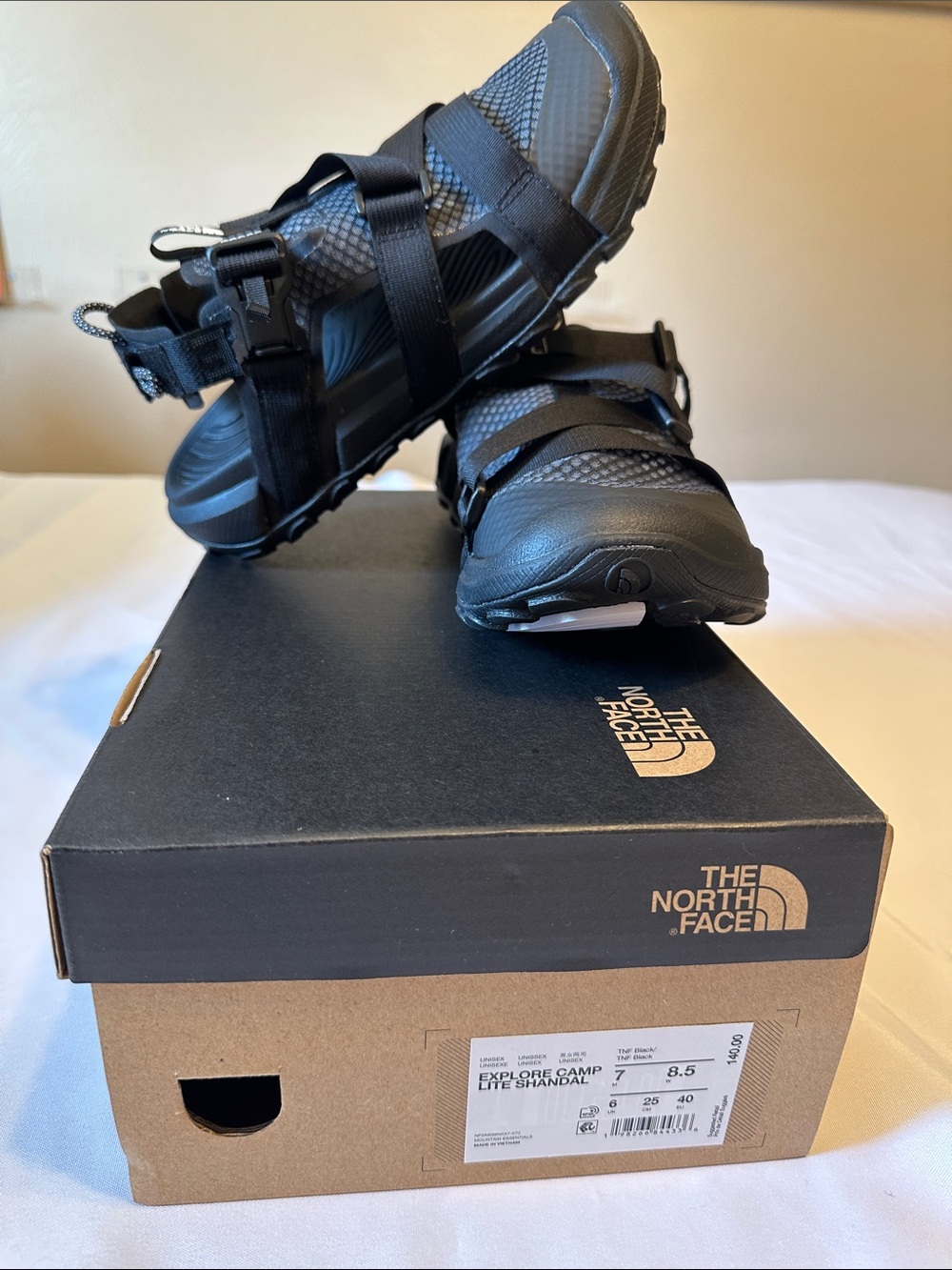 The North Face Black Men's Explore Camp Lite Sandal